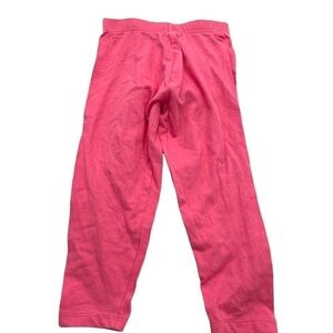 Real Love Girls Size 6/6x Leggings Pink Pull On Elastic Waist Stretch Cotton